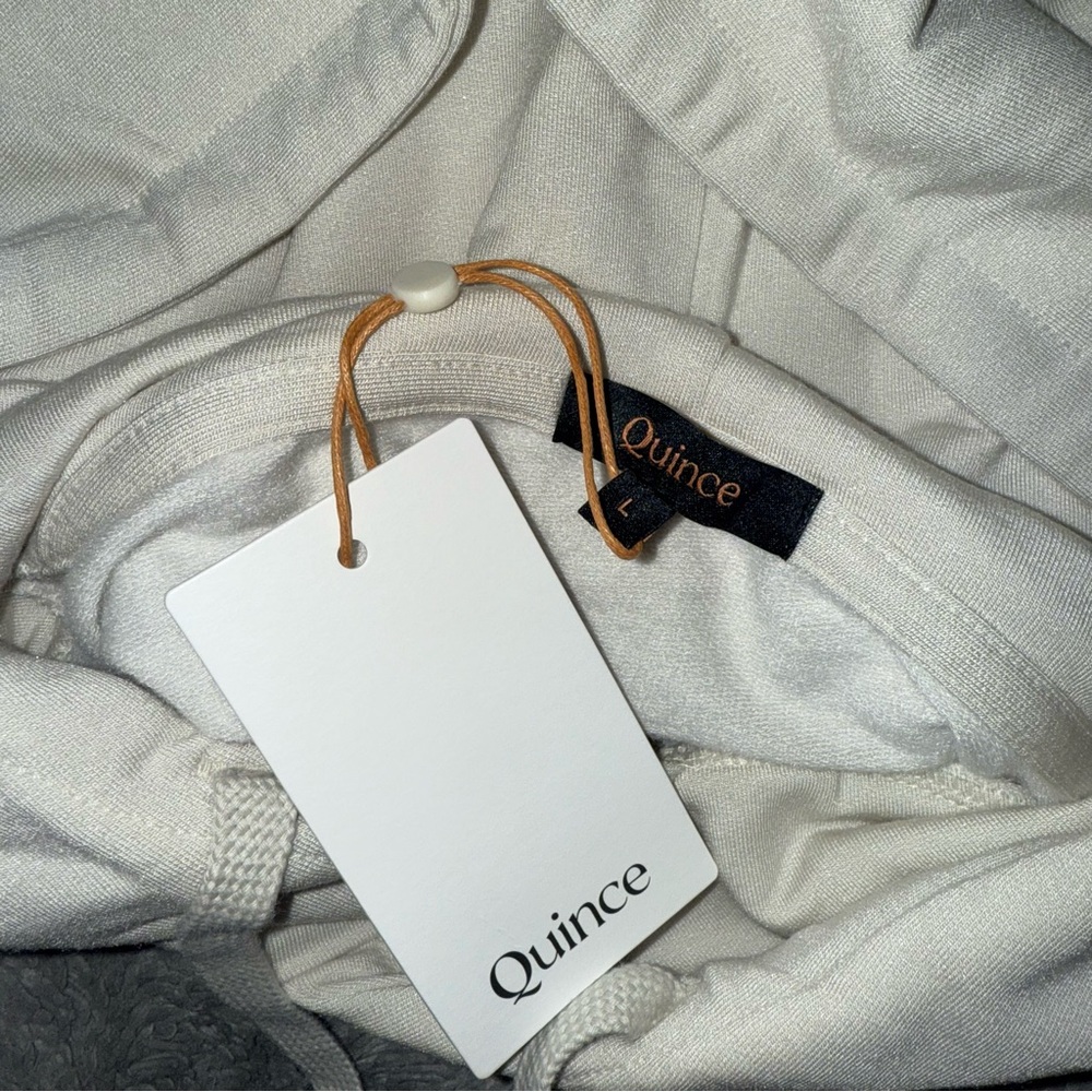 QUINCE SUPERSOFT FLEECE PULLOVER HOODIE - Picture 3 of 9